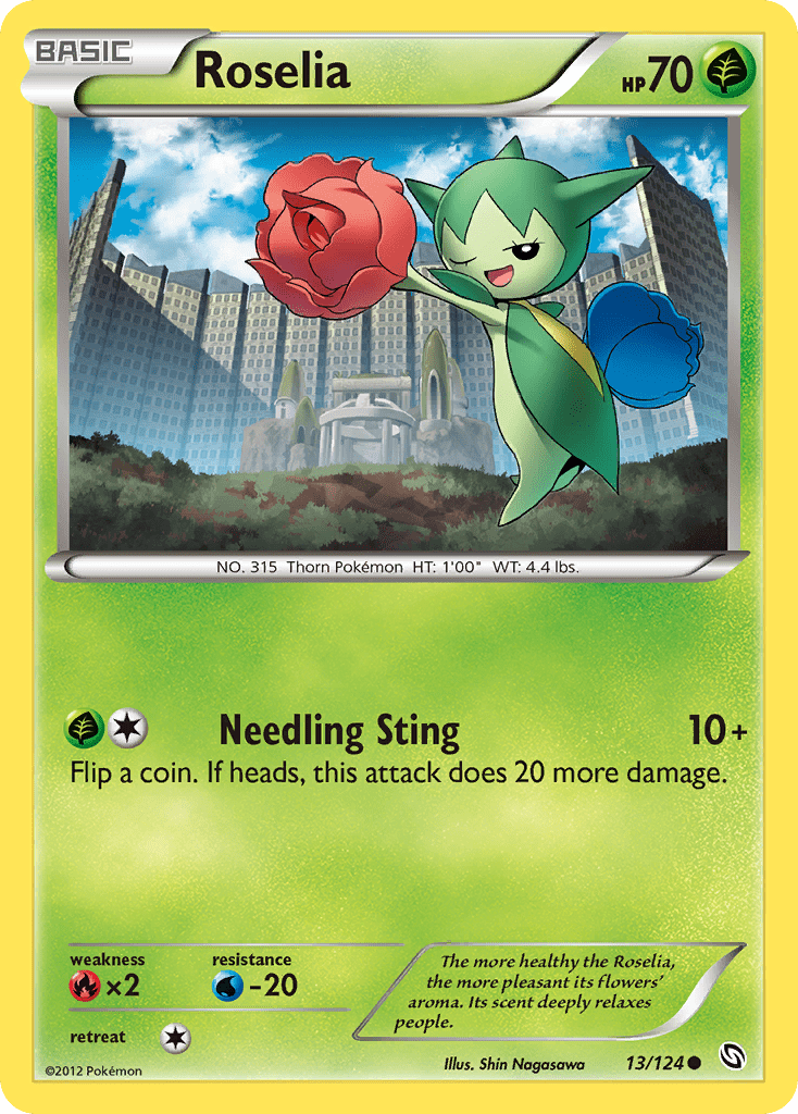 Roselia (13/124) [Black & White: Dragons Exalted] Pokemon Single Pokémon  | Multizone: Comics And Games