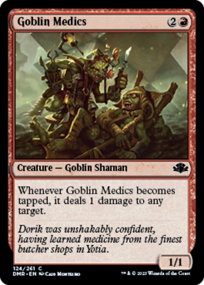 Goblin Medics [Dominaria Remastered] MTG Single Magic: The Gathering  | Multizone: Comics And Games