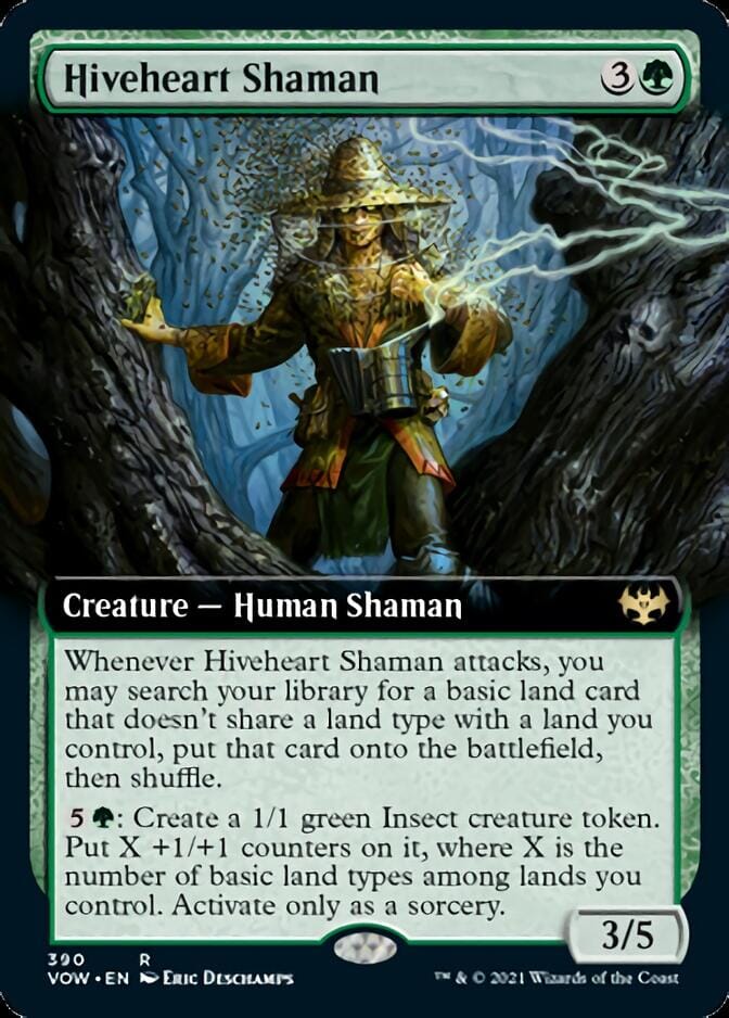 Hiveheart Shaman (Extended) [Innistrad: Crimson Vow] MTG Single Magic: The Gathering  | Multizone: Comics And Games