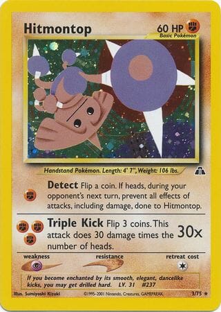Hitmontop (3/75) [Neo Discovery Unlimited] Pokemon Single Pokémon  | Multizone: Comics And Games