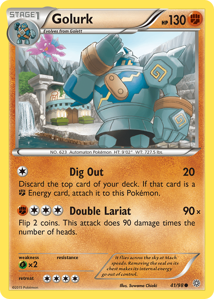 Golurk (41/98) [XY: Ancient Origins] Pokemon Single Pokémon  | Multizone: Comics And Games