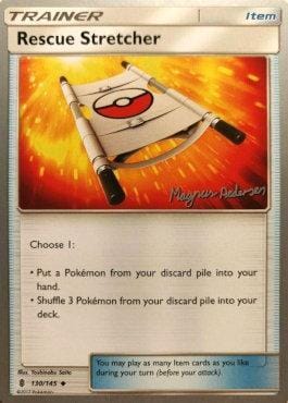 Rescue Stretcher (130/145) (Garbanette - Magnus Pedersen) [World Championships 2018] Pokemon Single Pokémon  | Multizone: Comics And Games