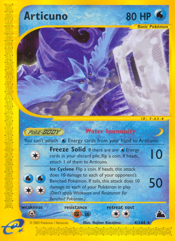 Articuno (4/144) [Skyridge] Pokemon Single Pokémon  | Multizone: Comics And Games