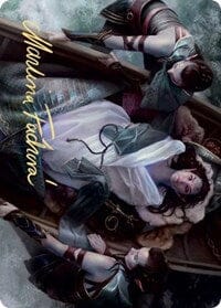 Return Upon the Tide Art Card (Gold-Stamped Signature) [Kaldheim: Art Series] MTG Single Magic: The Gathering  | Multizone: Comics And Games