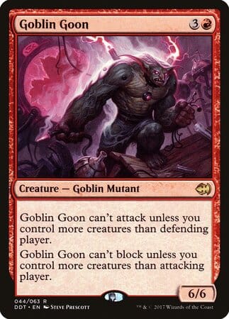 Goblin Goon [Duel Decks: Merfolk vs. Goblins] MTG Single Magic: The Gathering  | Multizone: Comics And Games