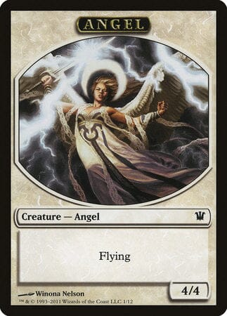 Angel Token [Innistrad Tokens] MTG Single Magic: The Gathering  | Multizone: Comics And Games