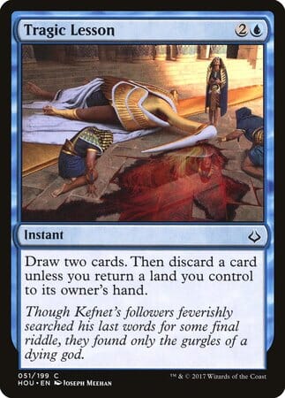 Tragic Lesson [Hour of Devastation] MTG Single Magic: The Gathering  | Multizone: Comics And Games