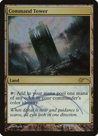 Command Tower [Judge Gift Cards 2012] MTG Single Magic: The Gathering  | Multizone: Comics And Games