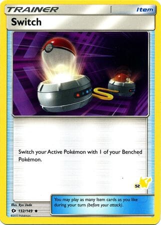 Switch (132/149) (Pikachu Stamp #52) [Battle Academy 2020] Pokemon Single Pokémon  | Multizone: Comics And Games