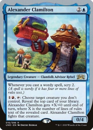 Alexander Clamilton [Unsanctioned] MTG Single Magic: The Gathering  | Multizone: Comics And Games