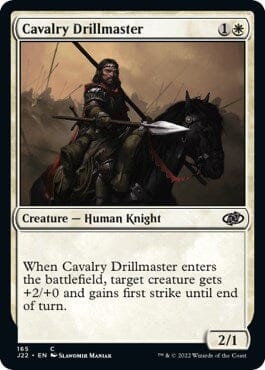 Cavalry Drillmaster [Jumpstart 2022] MTG Single Magic: The Gathering  | Multizone: Comics And Games