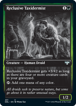 Reclusive Taxidermist [Innistrad: Double Feature] MTG Single Magic: The Gathering  | Multizone: Comics And Games