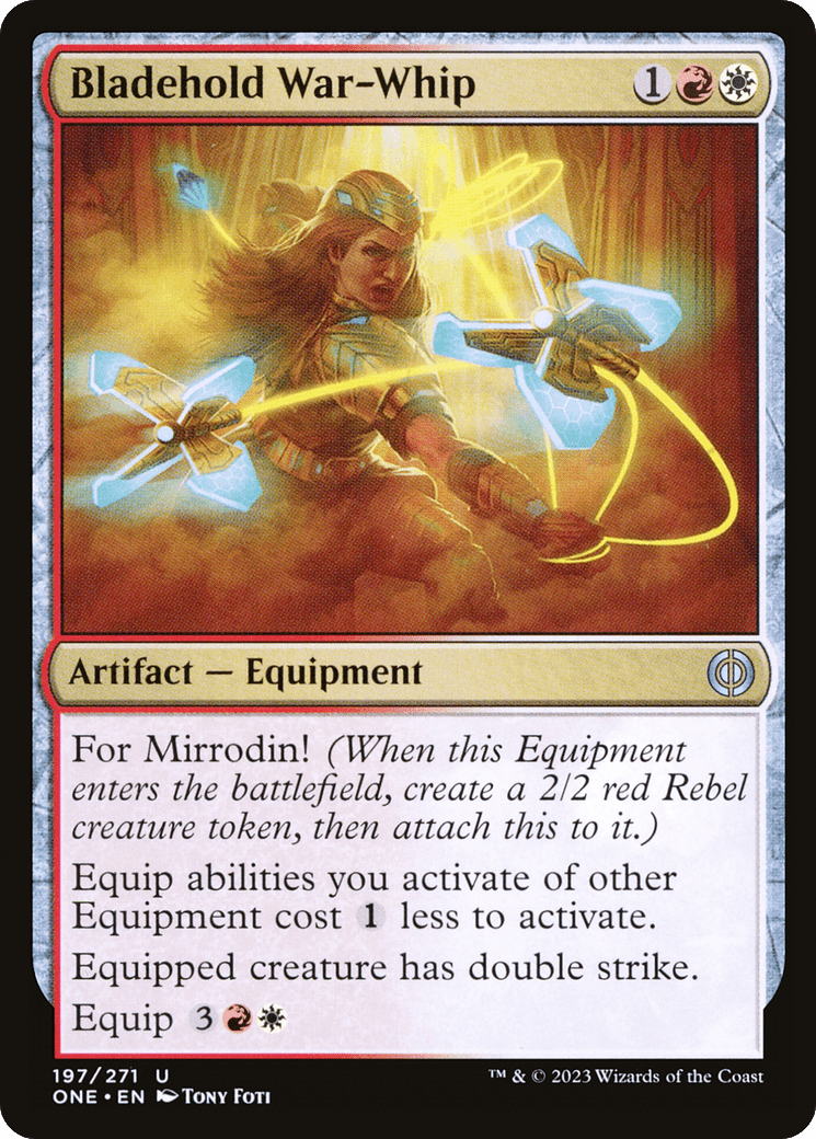 Bladehold War-Whip [Phyrexia: All Will Be One] MTG Single Magic: The Gathering  | Multizone: Comics And Games
