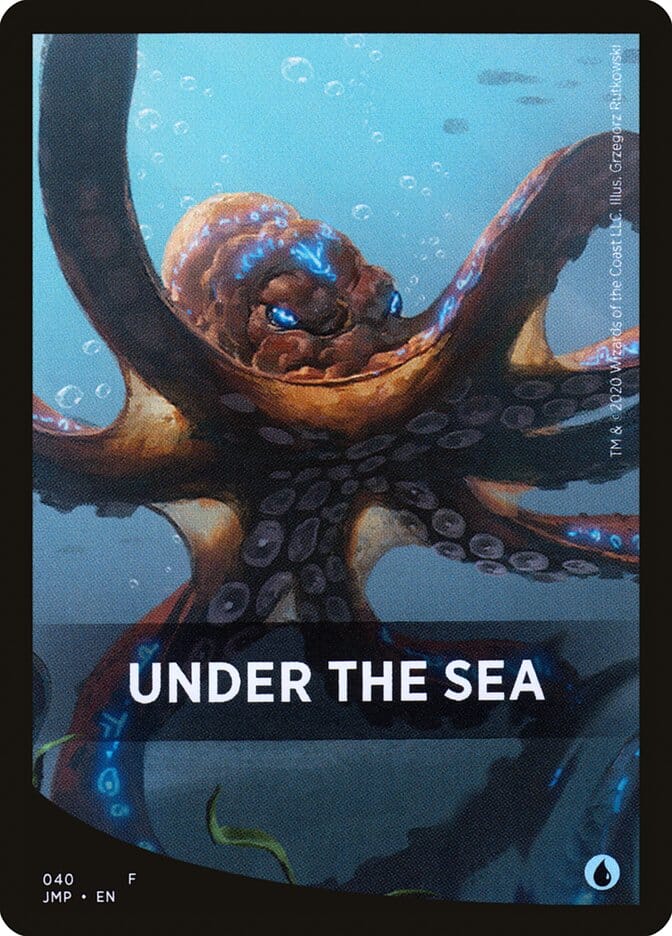 Under the Sea Theme Card [Jumpstart Front Cards] MTG Single Magic: The Gathering  | Multizone: Comics And Games