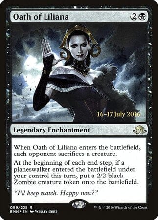 Oath of Liliana [Eldritch Moon Promos] MTG Single Magic: The Gathering  | Multizone: Comics And Games