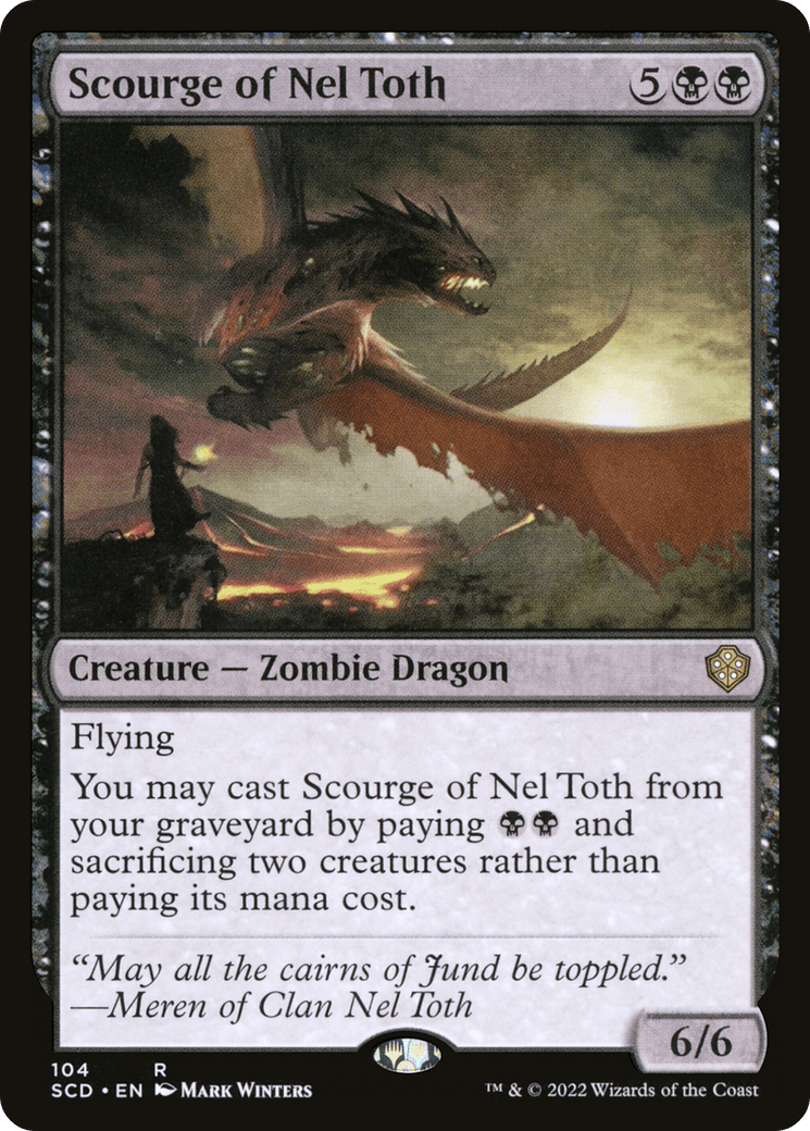 Scourge of Nel Toth [Starter Commander Decks] MTG Single Magic: The Gathering  | Multizone: Comics And Games