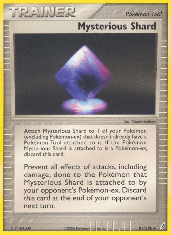 Mysterious Shard (81/100) [EX: Crystal Guardians] Pokemon Single Pokémon  | Multizone: Comics And Games