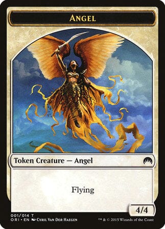 Angel Token [Magic Origins Tokens] MTG Single Magic: The Gathering  | Multizone: Comics And Games