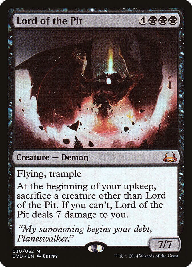 Lord of the Pit (Divine vs. Demonic) [Duel Decks Anthology] MTG Single Magic: The Gathering  | Multizone: Comics And Games