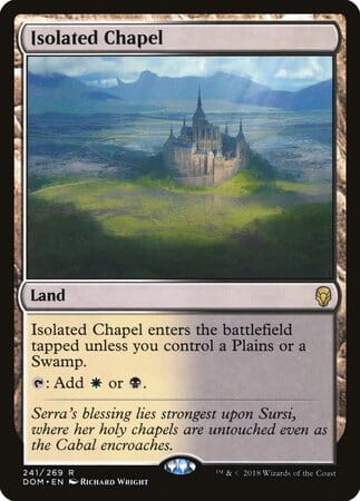 Isolated Chapel [Dominaria] MTG Single Magic: The Gathering  | Multizone: Comics And Games