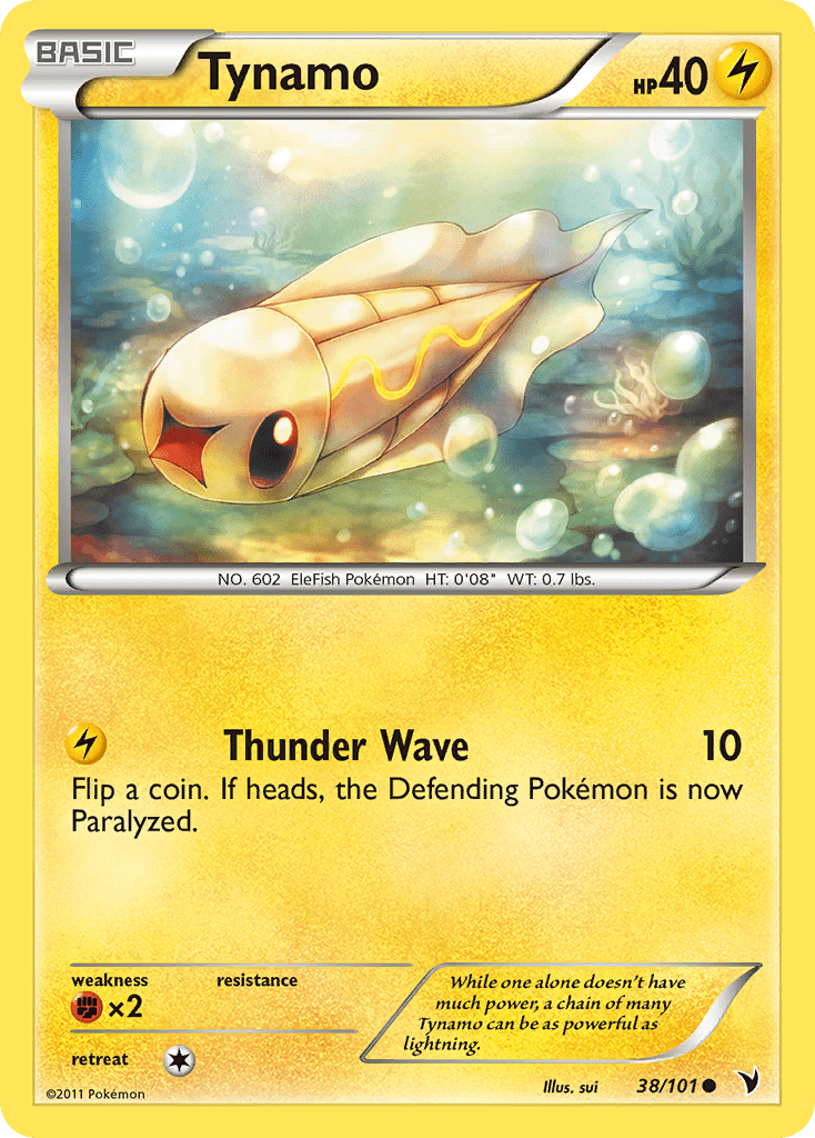 Tynamo (38/101) [Black & White: Noble Victories] Pokemon Single Pokémon  | Multizone: Comics And Games