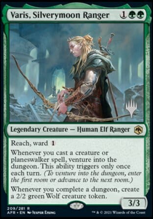 Varis, Silverymoon Ranger (Promo Pack) [Dungeons & Dragons: Adventures in the Forgotten Realms Promos] MTG Single Magic: The Gathering  | Multizone: Comics And Games
