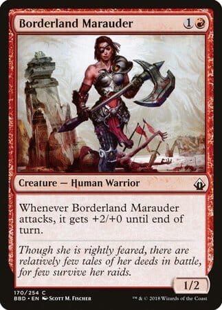 Borderland Marauder [Battlebond] MTG Single Magic: The Gathering  | Multizone: Comics And Games