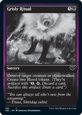 Grisly Ritual [Innistrad: Double Feature] MTG Single Magic: The Gathering  | Multizone: Comics And Games