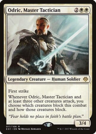 Odric, Master Tactician [Archenemy: Nicol Bolas] MTG Single Magic: The Gathering  | Multizone: Comics And Games