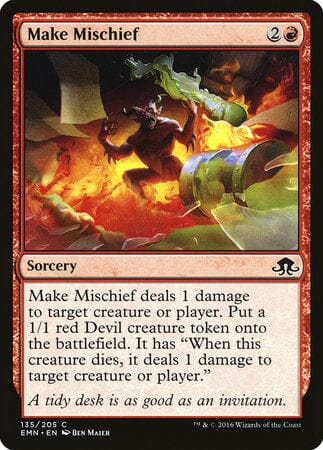Make Mischief [Eldritch Moon] MTG Single Magic: The Gathering  | Multizone: Comics And Games