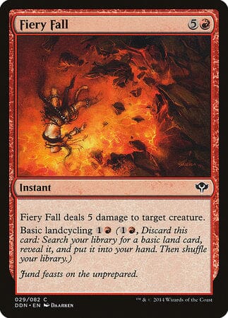 Fiery Fall [Duel Decks: Speed vs. Cunning] MTG Single Magic: The Gathering  | Multizone: Comics And Games