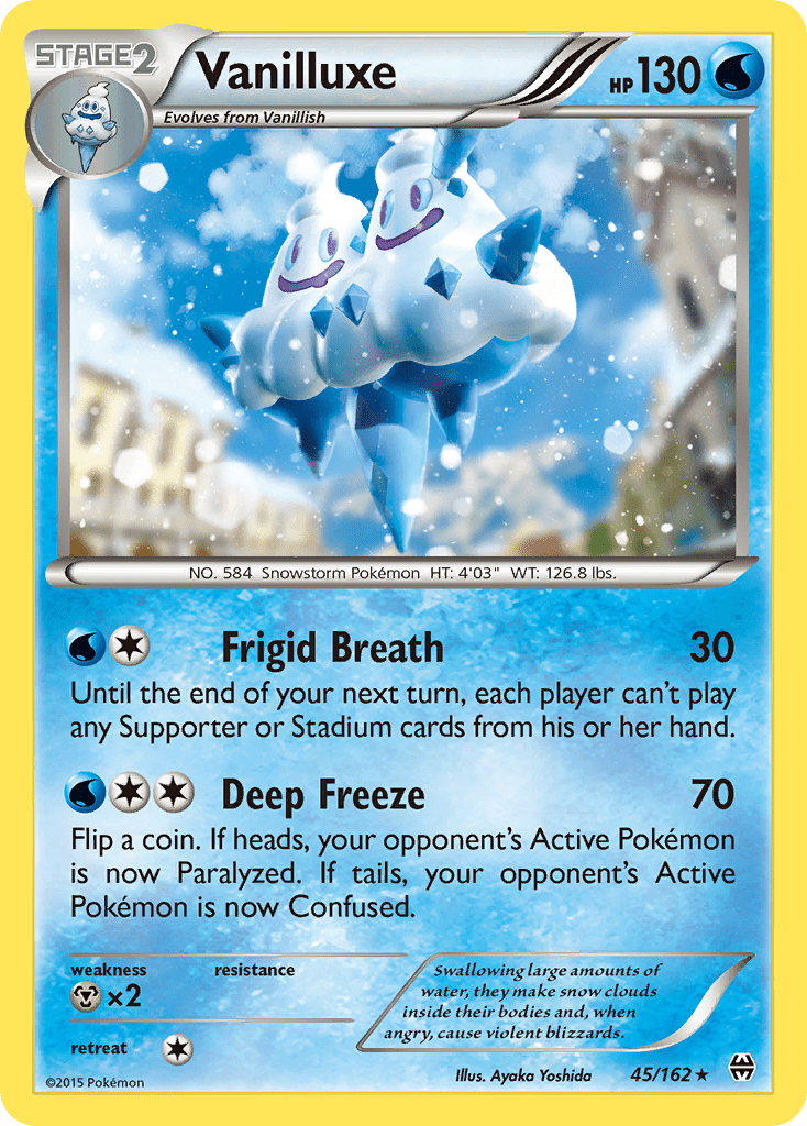 Vanilluxe (45/162) [XY: BREAKthrough] Pokemon Single Pokémon  | Multizone: Comics And Games