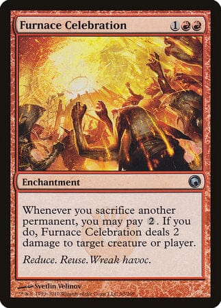 Furnace Celebration [Scars of Mirrodin] MTG Single Magic: The Gathering  | Multizone: Comics And Games