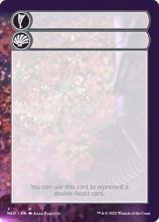 Helper Card (3/9) [Kamigawa: Neon Dynasty Tokens] MTG Single Magic: The Gathering  | Multizone: Comics And Games