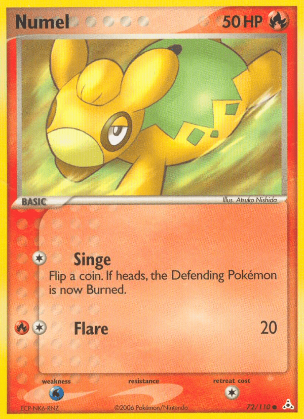 Numel (72/110) [EX: Holon Phantoms] Pokemon Single Pokémon  | Multizone: Comics And Games
