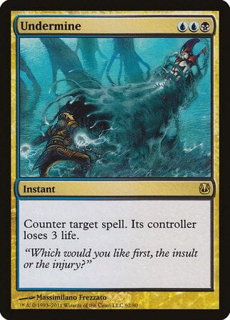 Undermine [Duel Decks: Ajani vs. Nicol Bolas] MTG Single Magic: The Gathering  | Multizone: Comics And Games