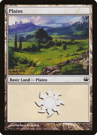 Plains (42) [Duel Decks: Knights vs. Dragons] MTG Single Magic: The Gathering  | Multizone: Comics And Games