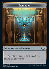 Treasure (017) // Spirit Double-sided Token [Streets of New Capenna Tokens] MTG Single Magic: The Gathering  | Multizone: Comics And Games