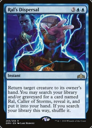 Ral's Dispersal [Guilds of Ravnica] MTG Single Magic: The Gathering  | Multizone: Comics And Games