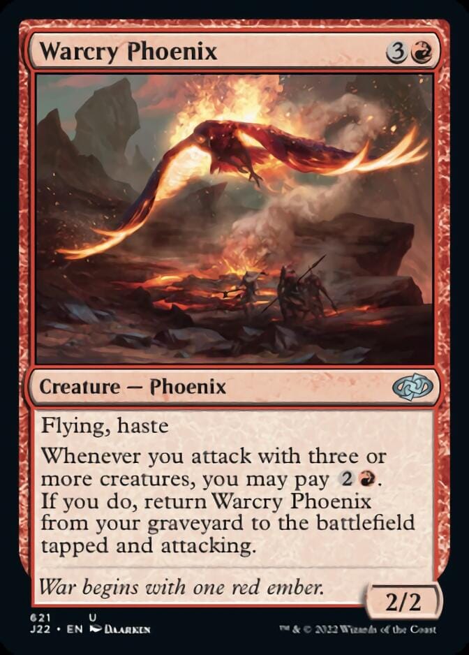 Warcry Phoenix [Jumpstart 2022] MTG Single Magic: The Gathering  | Multizone: Comics And Games
