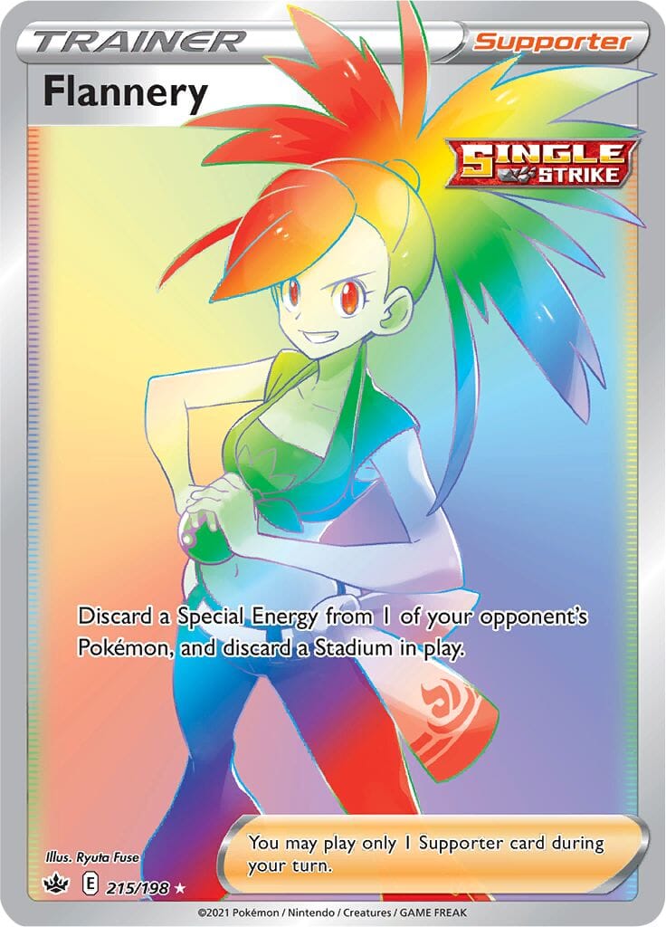 Flannery (215/198) [Sword & Shield: Chilling Reign] Pokemon Single Pokémon  | Multizone: Comics And Games