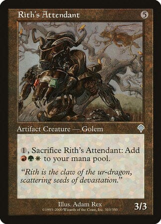 Rith's Attendant [Invasion] MTG Single Magic: The Gathering  | Multizone: Comics And Games