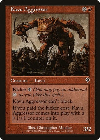 Kavu Aggressor [Invasion] MTG Single Magic: The Gathering  | Multizone: Comics And Games