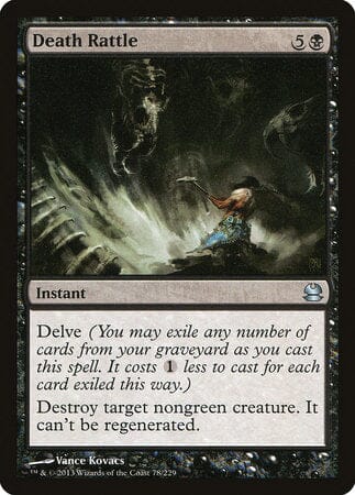 Death Rattle [Modern Masters] MTG Single Magic: The Gathering  | Multizone: Comics And Games