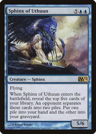 Sphinx of Uthuun [Magic 2012] MTG Single Magic: The Gathering  | Multizone: Comics And Games