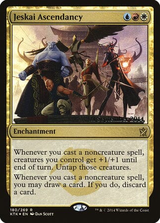 Jeskai Ascendancy [Khans of Tarkir Promos] MTG Single Magic: The Gathering  | Multizone: Comics And Games