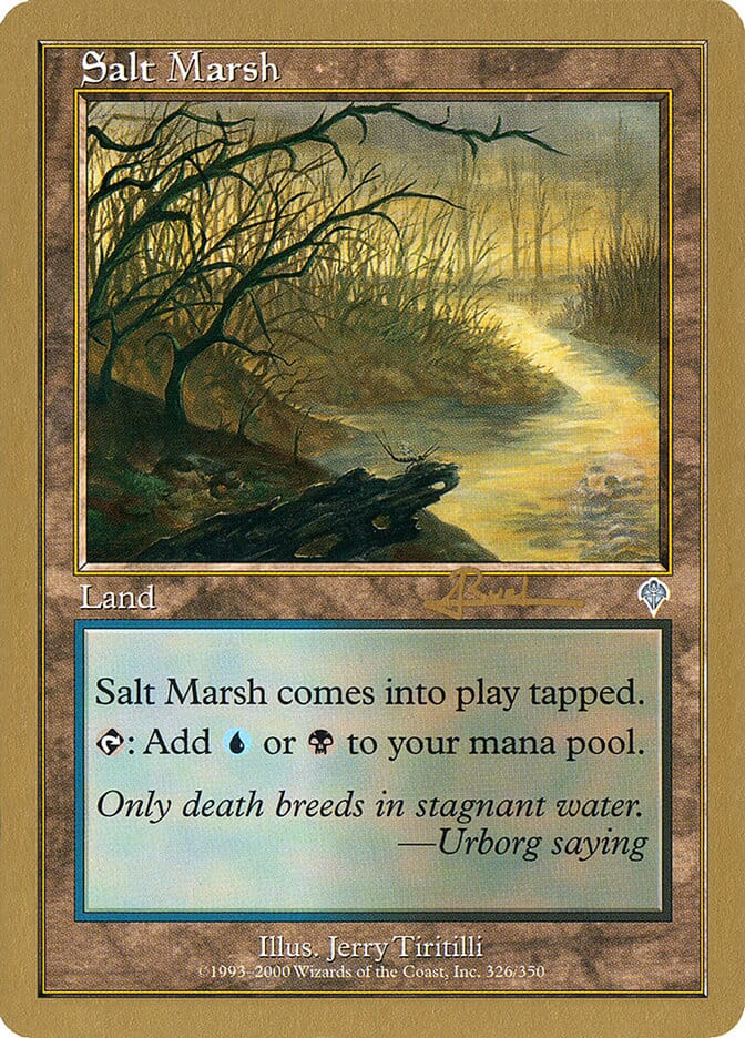 Salt Marsh (Antoine Ruel) [World Championship Decks 2001] MTG Single Magic: The Gathering  | Multizone: Comics And Games