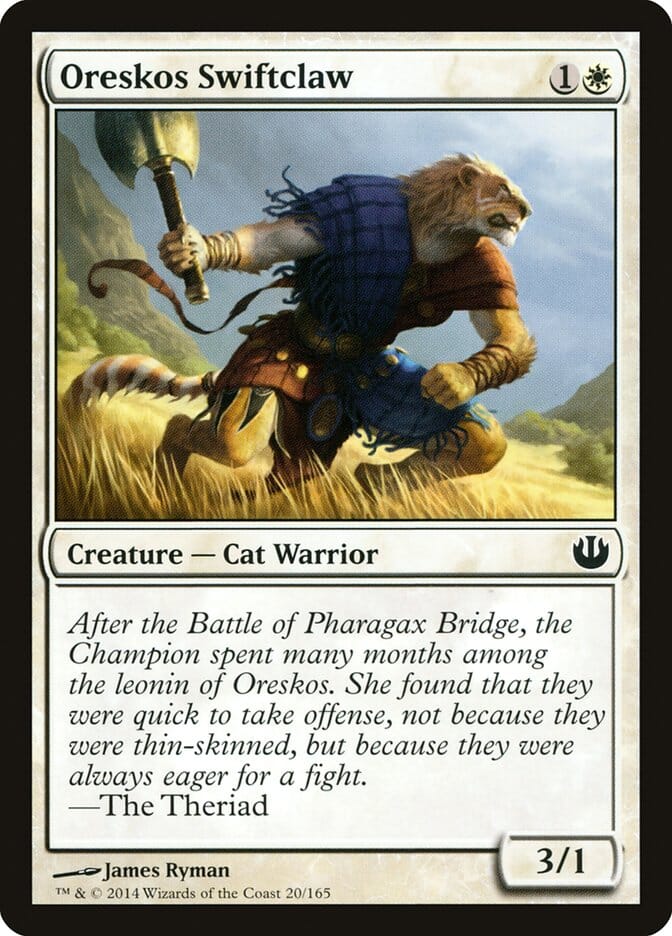 Oreskos Swiftclaw [Journey into Nyx] MTG Single Magic: The Gathering  | Multizone: Comics And Games