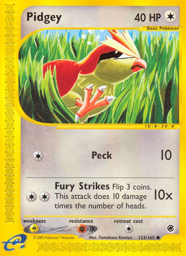 Pidgey (123/165) [Expedition: Base Set] Pokemon Single Pokémon  | Multizone: Comics And Games