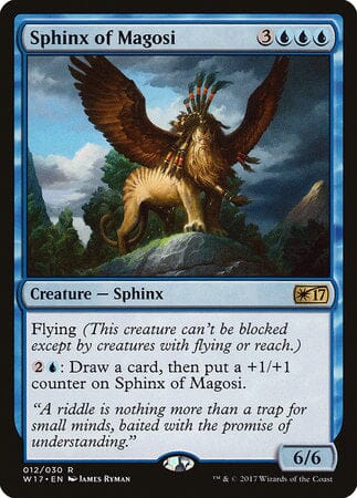 Sphinx of Magosi [Welcome Deck 2017] MTG Single Magic: The Gathering  | Multizone: Comics And Games
